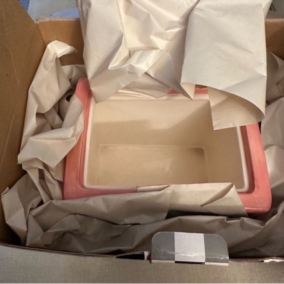 VINTAGE I LOVE LUCY RETRO TV COOKIE JAR PINK/BLACK - Picture 4 of 6